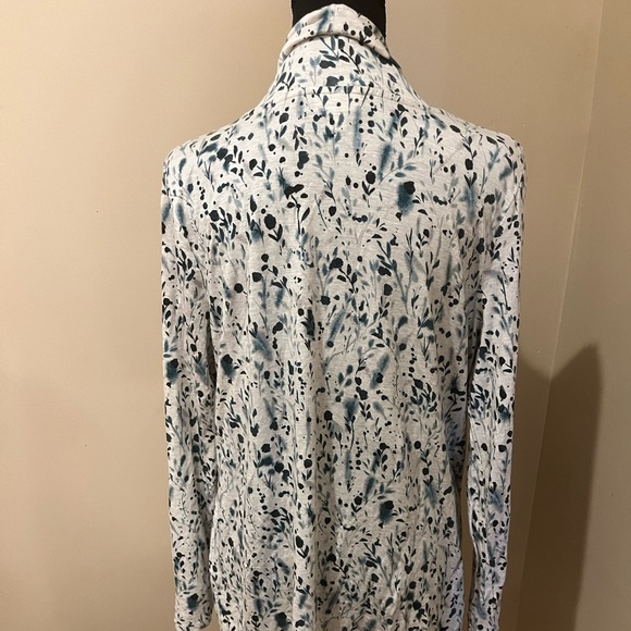 Pure Jill Botanical Lux Tencel Funnel-neck Tunic, size M - Picture 2 of 5